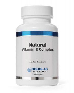 Витамины Натуральный комплекс витамина Е Natural Vitamin E Complex Douglas Laboratories 100 капсул 81316-100X фото