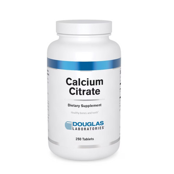 Витамины Цитрат кальция Calcium citrate Douglas Laboratories 250 мг  202546-250X фото